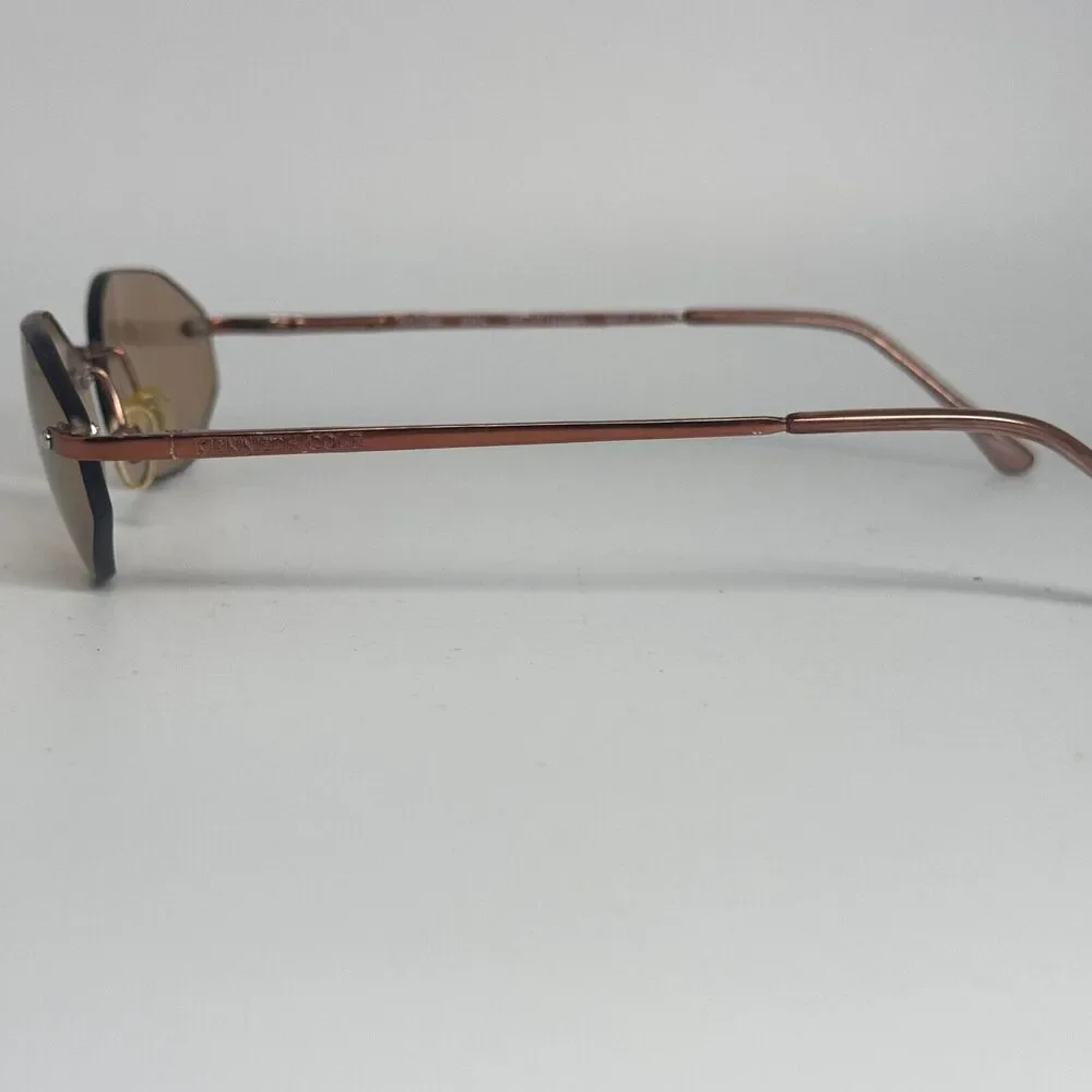 Kenneth Cole KC4166 46H Matte Brown Polarized‎ Sunglasses Frame 52-17-140 H15347